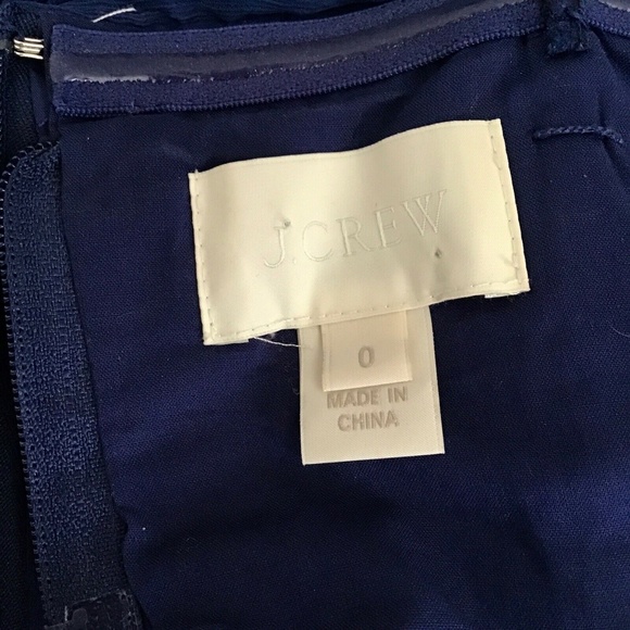 J. Crew Elegant Navy Blue Maxi Dress - Picture 8 of 8